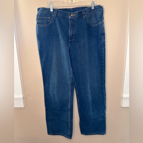 Carhartt Other - Carhartt Men’s Relaxed Fit Medium Wash Straight Leg Jeans Size 36x30